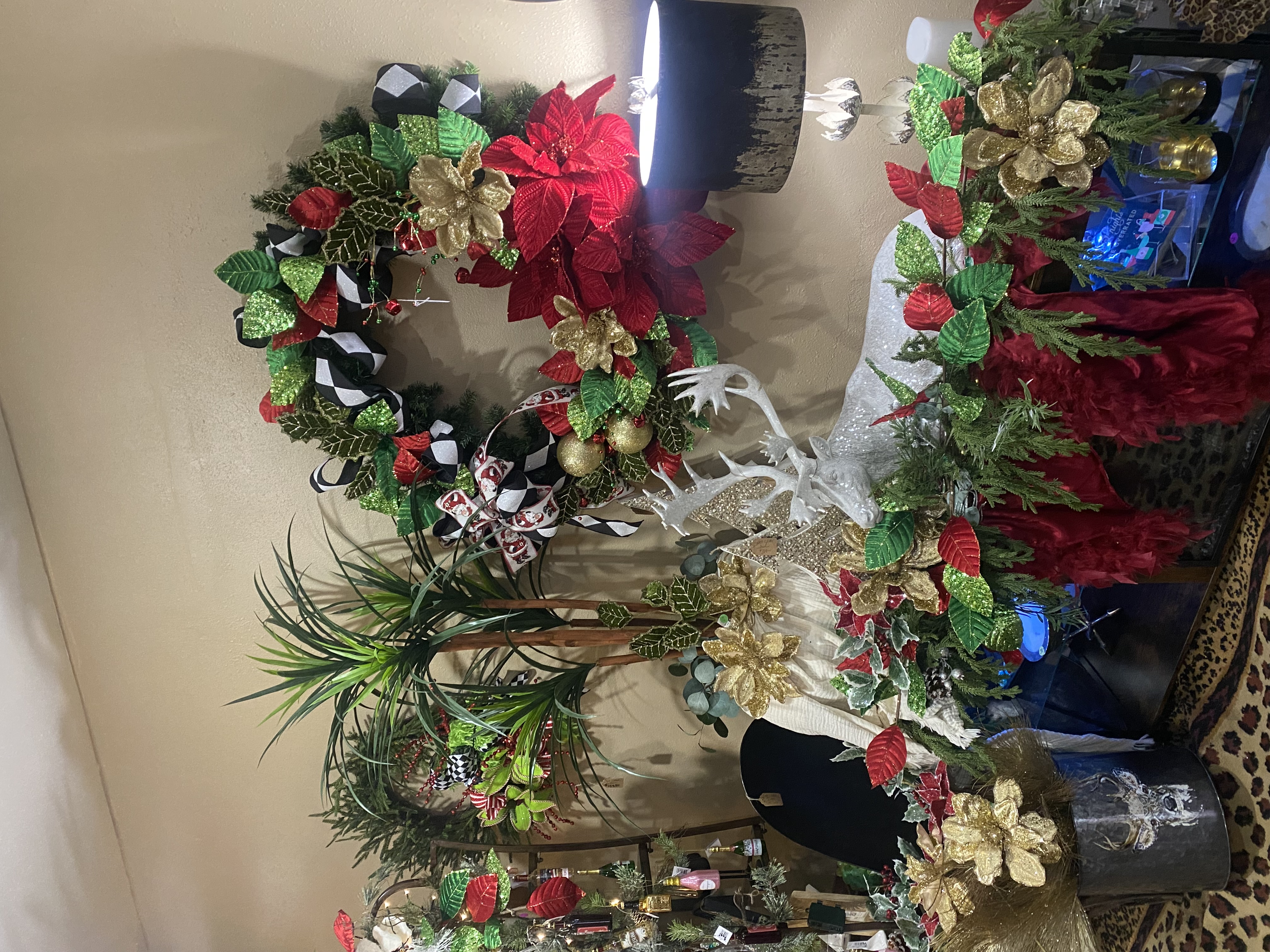 Holiday décor at Custom Interiors and Gifts