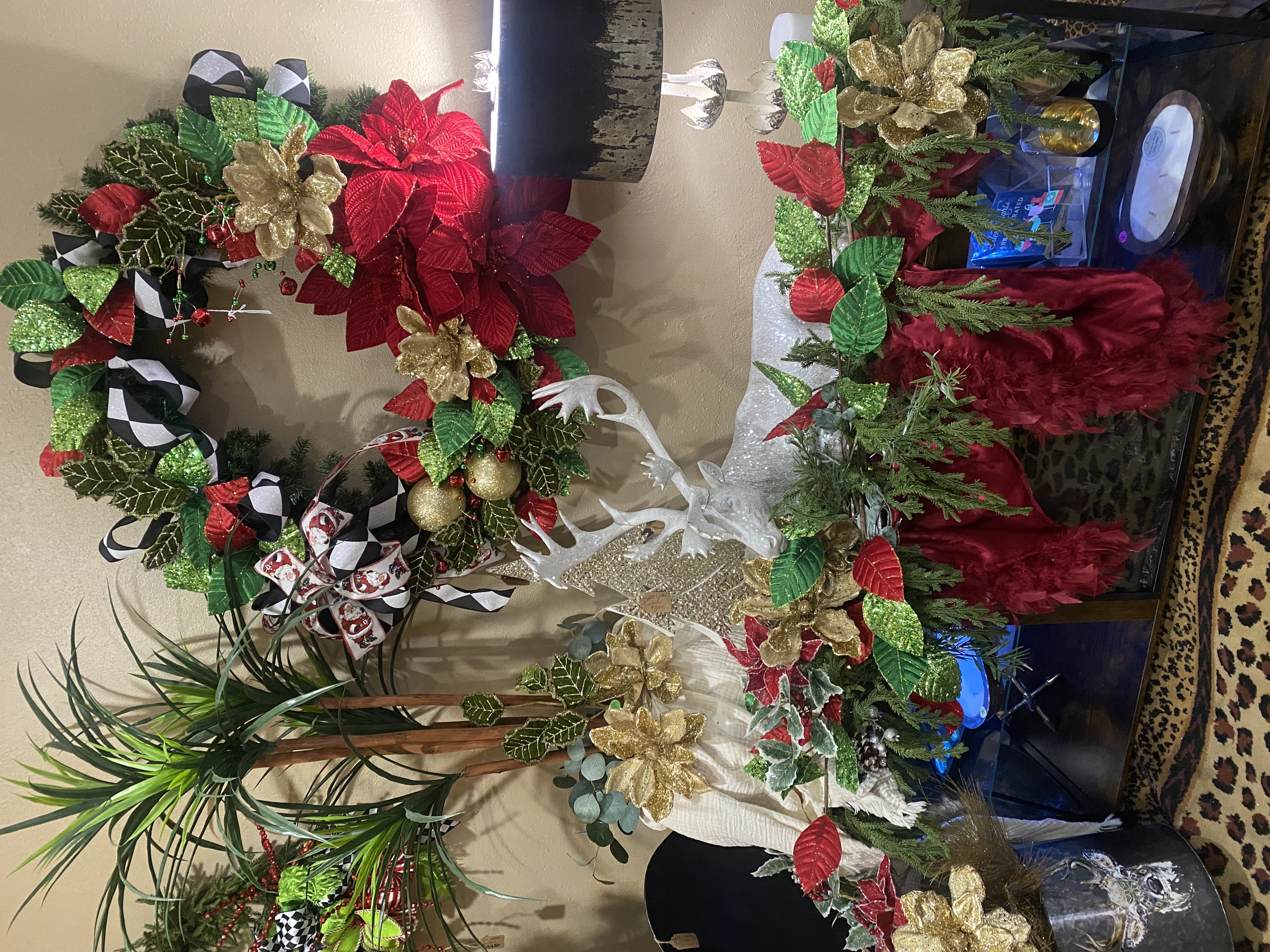 Holiday décor at Custom Interiors and Gifts